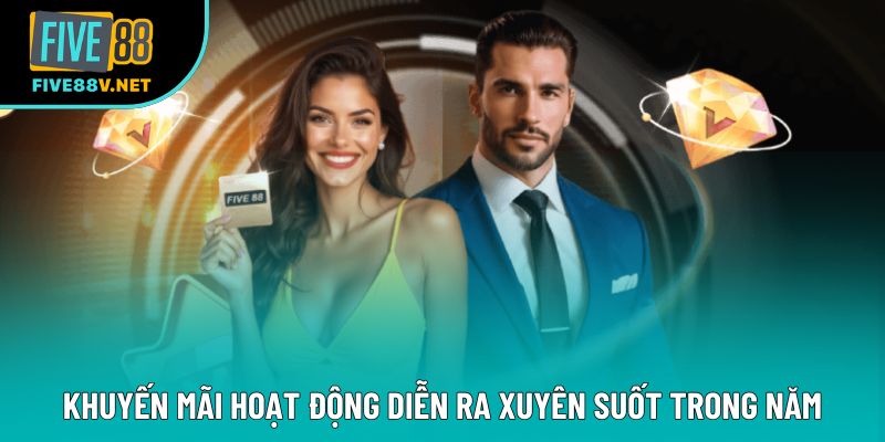 Khuyến mãi hoạt động diễn ra xuyên suốt trong năm Khuyến mãi hoạt động diễn ra xuyên suốt trong năm